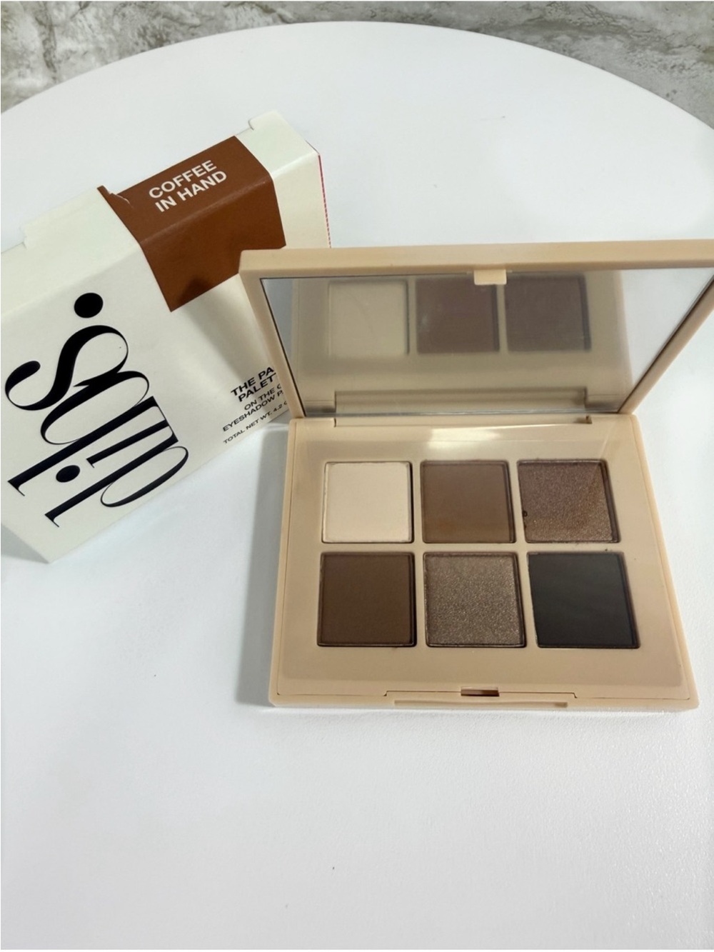 DIBS $36 “Coffee In Hand” • The Palm Palette On the Go Eyeshadow Palette • NEW
